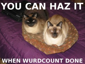 Wurdcount lolcats